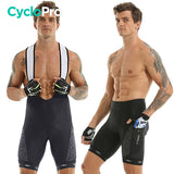 Cuissard Cyclisme et VTT - Reflect+ - DESTOCKAGE Cuissard court homme CycloPro 