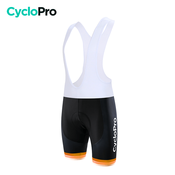 Cuissard pour VTT et Cyclisme - Evasion+ GT-Cycle Outdoor Store Noir et orange Avec S