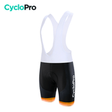 Cuissard pour VTT et Cyclisme - Evasion+ GT-Cycle Outdoor Store Noir et orange Avec S