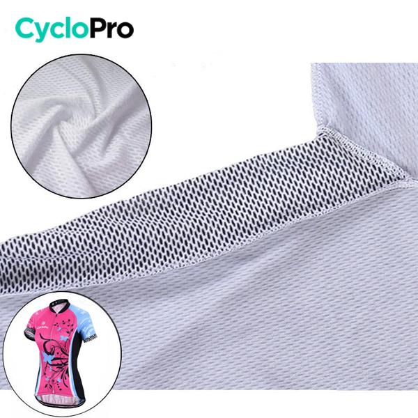 Cuissard Vélo de Route à Fleurs - Confort+ - Destockage Tenue de cyclisme été GT-Cycle Outdoor Store 