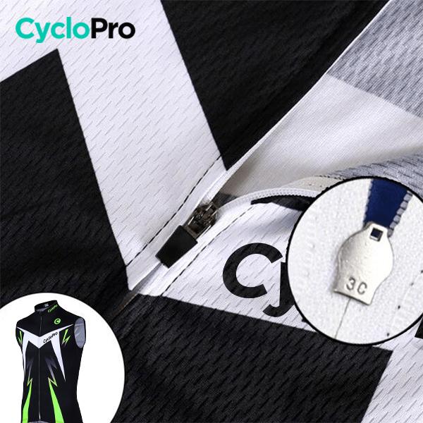 Maillot Cyclisme Sans Manches - Confort+ - DESTOCKAGE maillot cyclisme sans manches Cyclo Pro 