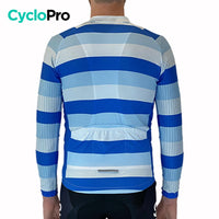 MAILLOT LONG DE CYCLISME BLEU - HIVER - ÉVASION+ Maillot thermique homme GT-Cycle Outdoor Store 