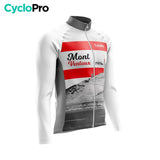 MAILLOT LONG DE CYCLISME - HIVER - MONT VENTOUX - DESTOCKAGE Maillot thermique homme Cyclo Pro 