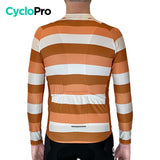 MAILLOT LONG DE CYCLISME ORANGE - HIVER - ÉVASION+ Maillot thermique homme GT-Cycle Outdoor Store 