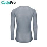 Sous-maillot technique Gris Polyvalent - Skin+ - DESTOCKAGE sous-maillot vélo CycloPro 