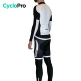 Tenue Cycliste Automne Blanc - Excellium Tenue de cyclisme automne homme GT-Cycle Outdoor Store 