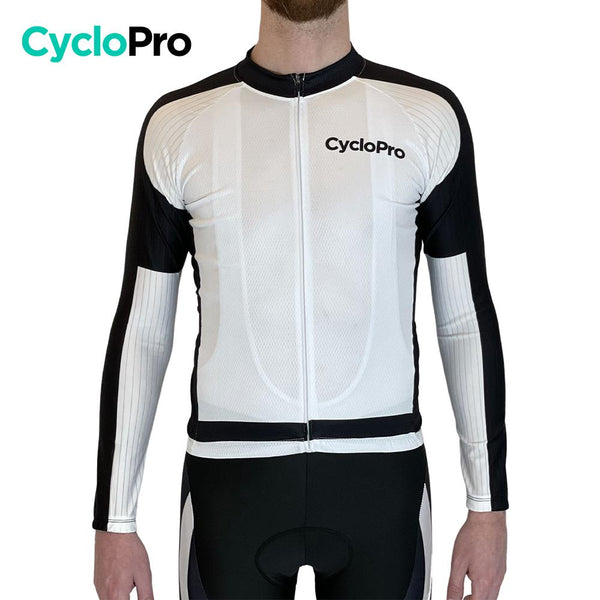 Tenue Cycliste Automne Blanc - Excellium Tenue de cyclisme automne homme GT-Cycle Outdoor Store 