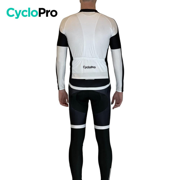 Tenue Cycliste Automne Blanc - Excellium Tenue de cyclisme automne homme GT-Cycle Outdoor Store 