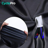 TENUE CYCLISTE AUTOMNE BLEUE - ABSTRACT+ tenue cyclisme homme CycloPro 