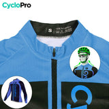 Tenue cycliste automne bleue - Flash+ tenue automne femme GT-Cycle Outdoor Store 