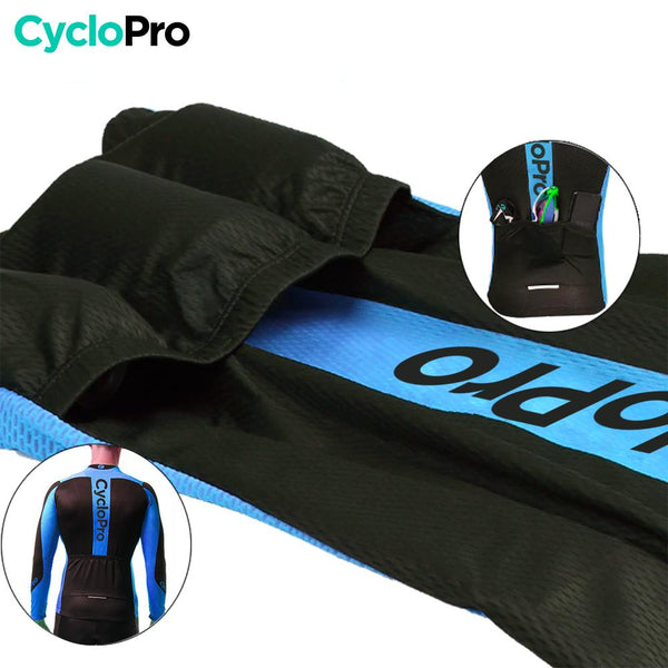 Tenue cycliste automne bleue - Flash+ tenue automne femme GT-Cycle Outdoor Store 