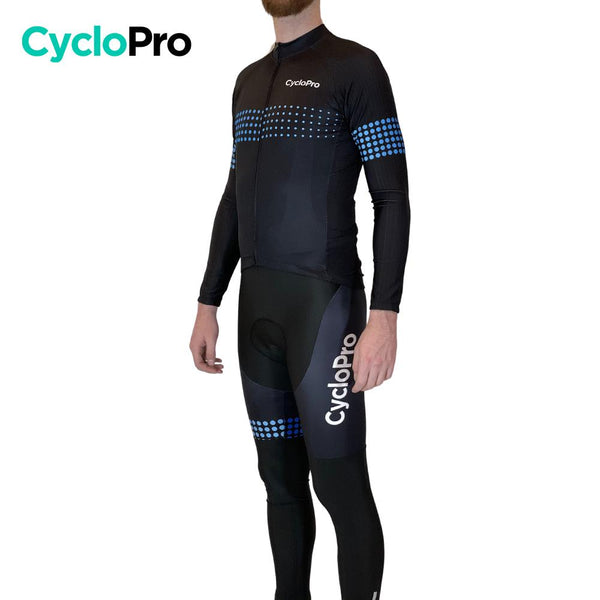 Tenue cycliste automne Bleue Homme - Liberty+ tenue de cyclisme automne GT-Cycle Outdoor Store 