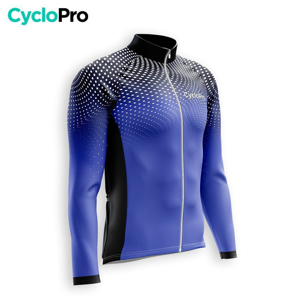 TENUE CYCLISTE AUTOMNE HOMME BLEU - DIMENSION+ tenue cyclisme homme CycloPro 