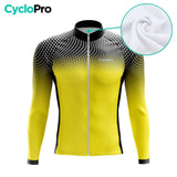 TENUE CYCLISTE AUTOMNE HOMME JAUNE - DIMENSION+ tenue cyclisme homme CycloPro 