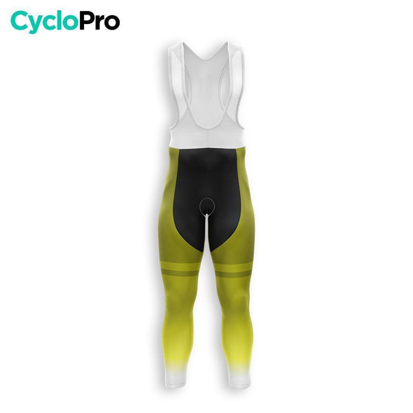 TENUE CYCLISTE AUTOMNE HOMME JAUNE - TRACE+ tenue cyclisme homme CycloPro 