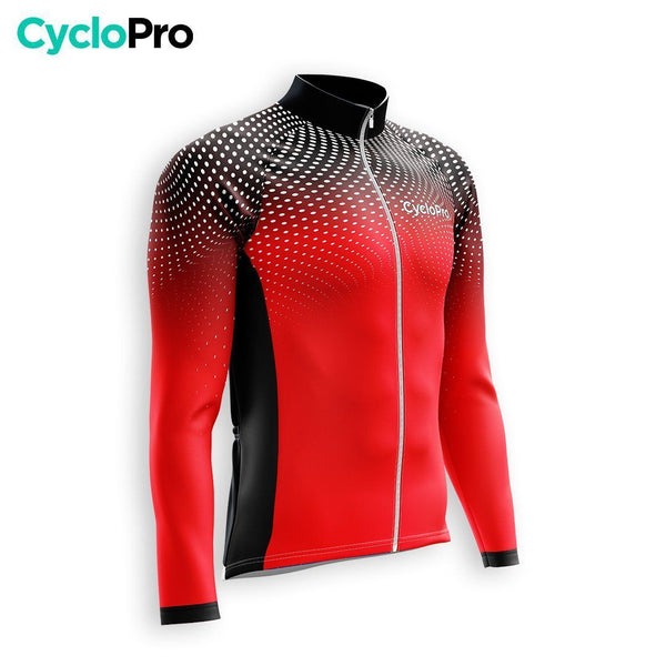 TENUE CYCLISTE AUTOMNE HOMME ROUGE - DIMENSION+ tenue cyclisme homme CycloPro 