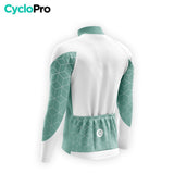 TENUE CYCLISTE AUTOMNE HOMME VERT - CUBIC+ tenue cyclisme homme CycloPro 