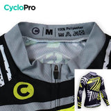 TENUE CYCLISTE AUTOMNE JAUNE - DIRTY+ tenue de cyclisme CycloPro 