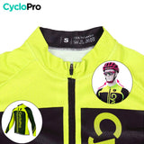 Tenue cycliste automne jaune - Flash+ Tenue de cyclisme automne homme GT-Cycle Outdoor Store 