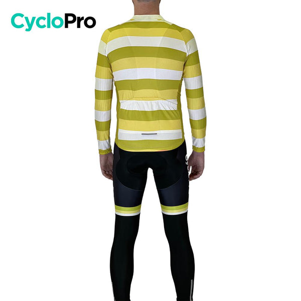 Tenue cycliste automne Jaune Homme - Evasion+ tenue de cyclisme automne GT-Cycle Outdoor Store 