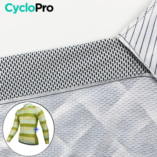 Tenue cycliste automne Jaune Homme - Evasion+ tenue de cyclisme automne GT-Cycle Outdoor Store 