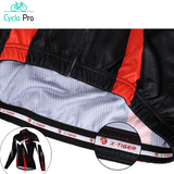 Tenue cycliste automne Noire et Rouge - Confort+ tenue de cyclisme hiver GT-Cycle Outdoor Store 