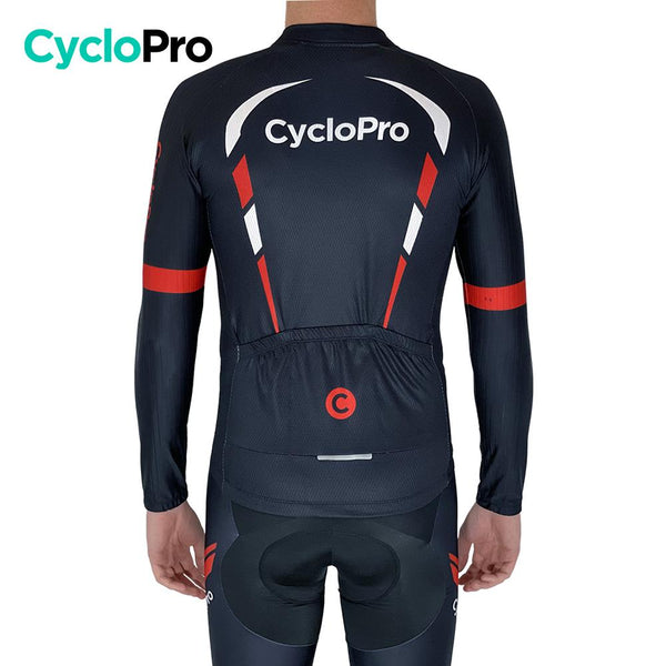 Tenue cycliste automne Noire et Rouge - Scorpion+ tenue de cyclisme automne GT-Cycle Outdoor Store 