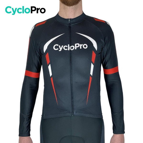 Tenue cycliste automne Noire et Rouge - Scorpion+ tenue de cyclisme automne GT-Cycle Outdoor Store 