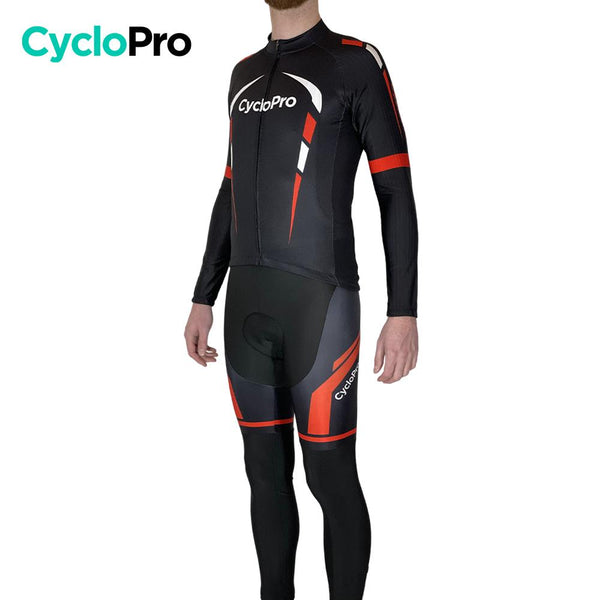 Tenue cycliste automne Noire et Rouge - Scorpion+ tenue de cyclisme automne GT-Cycle Outdoor Store 