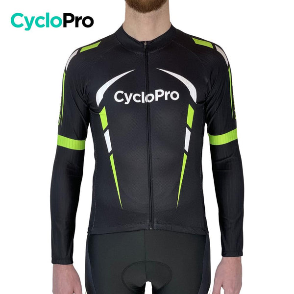Tenue cycliste automne Noire et Verte - Scorpion+ tenue de cyclisme automne GT-Cycle Outdoor Store 