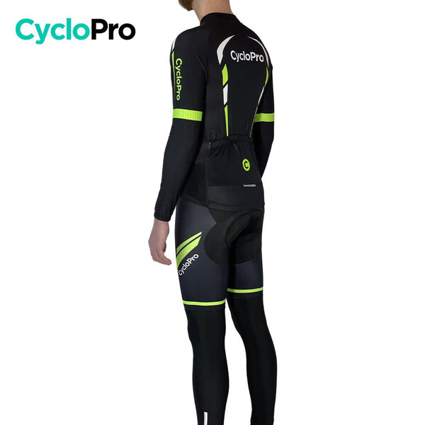 Tenue cycliste automne Noire et Verte - Scorpion+ tenue de cyclisme automne GT-Cycle Outdoor Store 