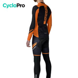 Tenue cycliste automne orange - Flash+ tenue de cyclisme automne GT-Cycle Outdoor Store 