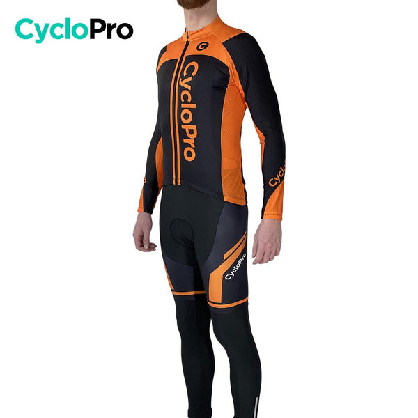 Tenue cycliste automne orange - Flash+ tenue de cyclisme automne GT-Cycle Outdoor Store 