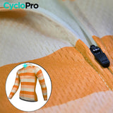 Tenue cycliste automne Orange Homme - Evasion+ tenue de cyclisme automne GT-Cycle Outdoor Store 
