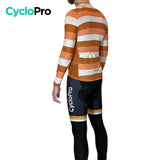 Tenue cycliste automne Orange Homme - Evasion+ tenue de cyclisme automne GT-Cycle Outdoor Store 