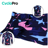 Tenue cycliste automne Rose et bleue - Origami tenue cyclisme homme GT-Cycle Outdoor Store 