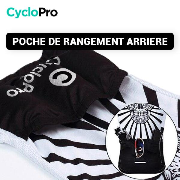 TENUE CYCLISTE AUTOMNE - SKULL+ tenue cyclisme homme CycloPro 