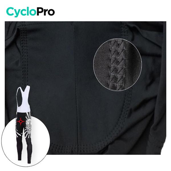 TENUE CYCLISTE AUTOMNE - SKULL+ tenue cyclisme homme CycloPro 
