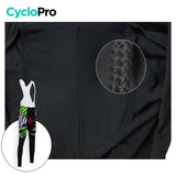 TENUE CYCLISTE AUTOMNE VERTE - DIRTY+ tenue de cyclisme CycloPro 