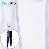 TENUE CYCLISTE HIVER BLEUE - DIRTY+ tenue de cyclisme CycloPro 