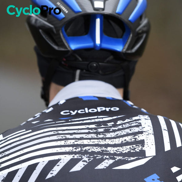 TENUE CYCLISTE HIVER BLEUE - DIRTY+ tenue de cyclisme CycloPro 