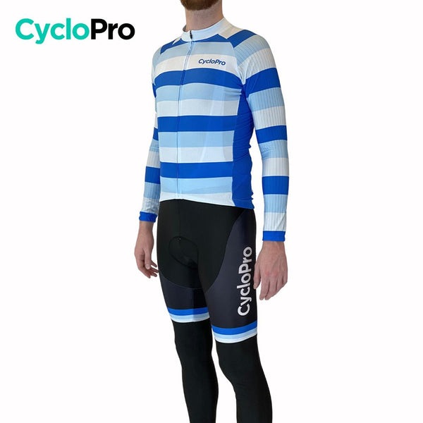 Tenue cycliste hiver Bleue - Evasion+ tenue de cyclisme thermique GT-Cycle Outdoor Store 