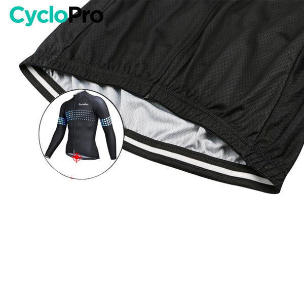 Tenue cycliste hiver Bleue - Liberty+ tenue de cyclisme thermique GT-Cycle Outdoor Store 