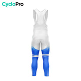 TENUE CYCLISTE HIVER HOMME BLEUE - CRISTAL+ tenue cyclisme homme CycloPro 