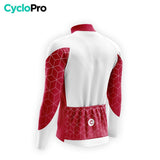 TENUE CYCLISTE HIVER HOMME GRENAT - CUBIC+ tenue cyclisme homme CycloPro 
