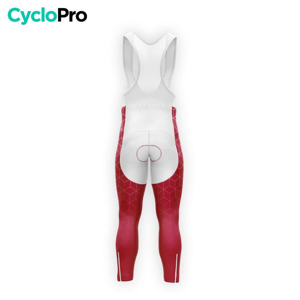 TENUE CYCLISTE HIVER HOMME GRENAT - CUBIC+ tenue cyclisme homme CycloPro 