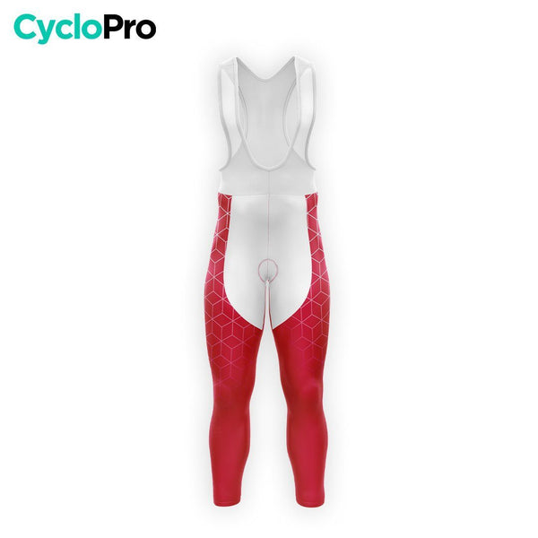 TENUE CYCLISTE HIVER HOMME GRENAT - CUBIC+ tenue cyclisme homme CycloPro 