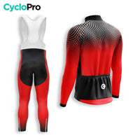 TENUE CYCLISTE HIVER HOMME ROUGE - COCCINELLE+ tenue cyclisme homme CycloPro 