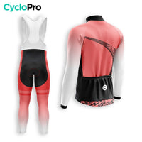 TENUE CYCLISTE HIVER HOMME ROUGE - TRACE+ tenue cyclisme homme CycloPro 