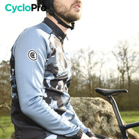 TENUE CYCLISTE HIVER MARINE - COMMANDEUR tenue de cyclisme CycloPro 